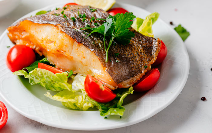 白身魚のムニエル