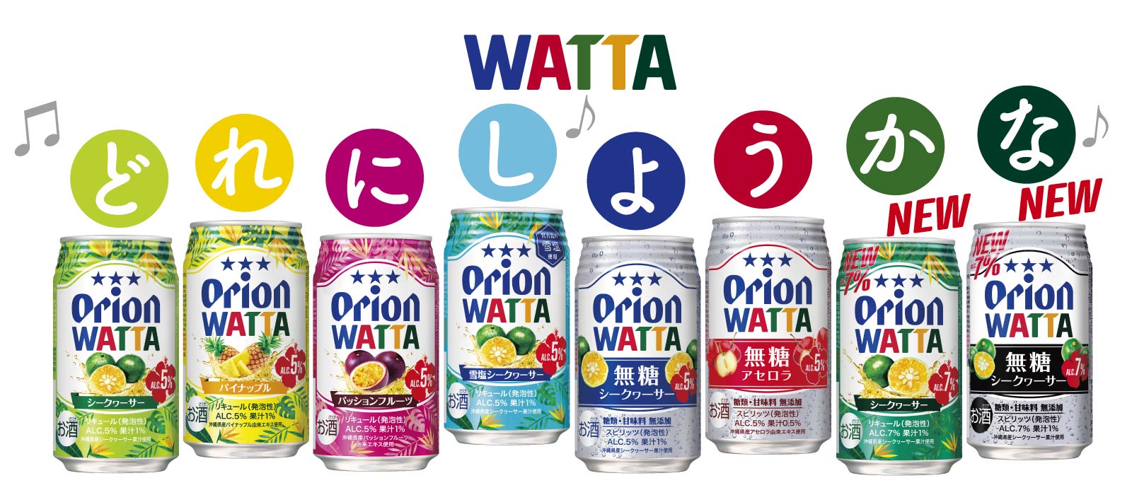 オリオンのチューハイWATTA